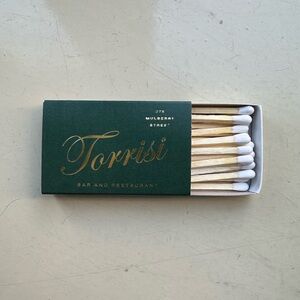 Torrisi Matchbook